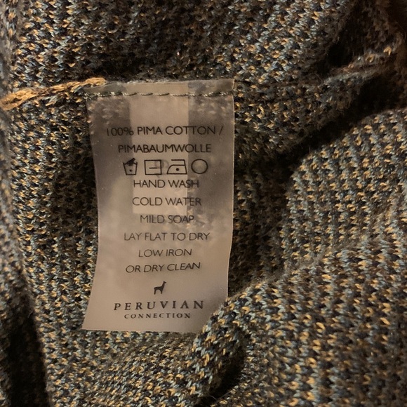 Peruvian Connection Green and Gold Maxi Dress - Picture 13 of 16